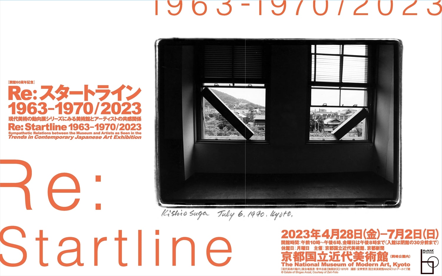開館60周年記念 Re:スタートライン 1963－1970/2023 現代美術の動向展 